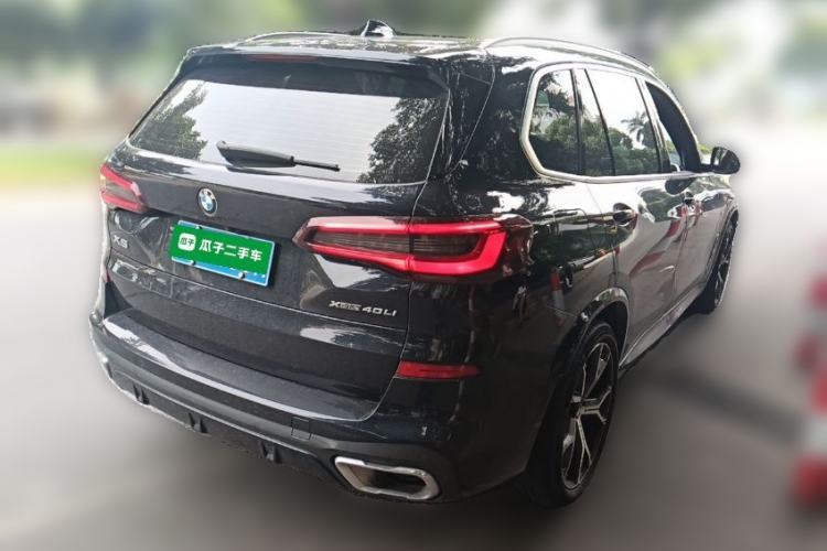 Used BMW X5 2022 Restyled xDrive 40Li M Sport Package Rear Right 45 Deg