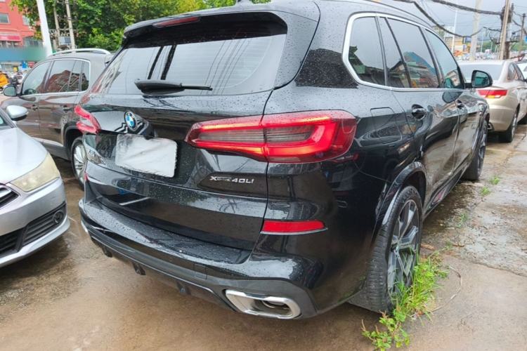 Used BMW X5 2022 Restyled xDrive 40Li M Sport Package Rear Right 45 Deg