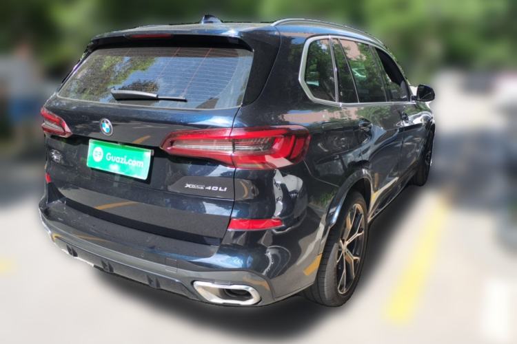 Used BMW X5 2022 Restyled xDrive 40Li M Sport Package Rear Right 45 Deg