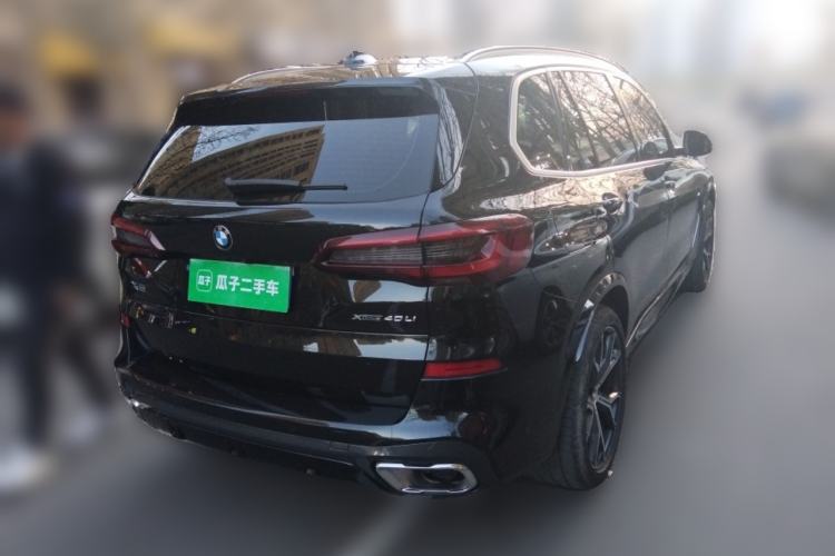 Used BMW X5 2022 xDrive 40Li M Sport Package Rear Right 45 Deg