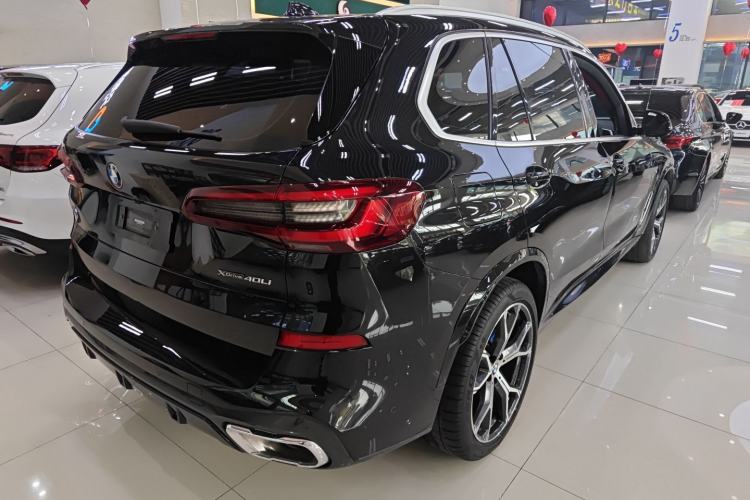 Used BMW X5 2022 Restyled xDrive 40Li M Sport Package Rear Right 45 Deg