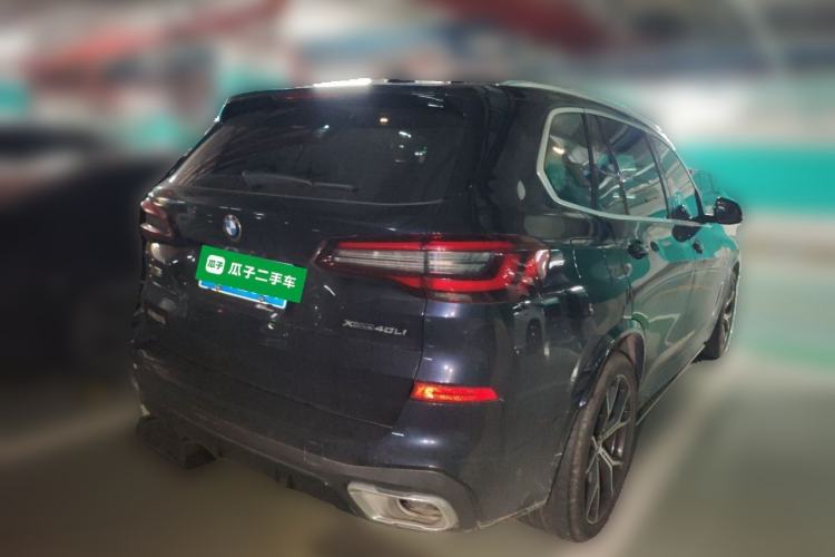 Used BMW X5 2022 xDrive 40Li M Sport Package Rear Right 45 Deg