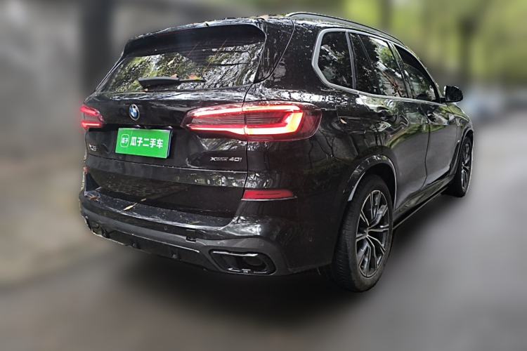Used BMW X5 2022 xDrive40i M Sport Package Rear Right 45 Deg
