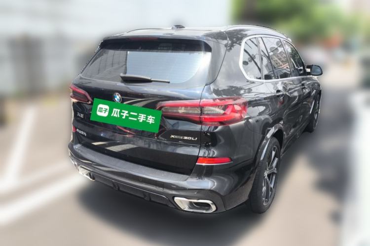 Used BMW X5 2022 Restyled xDrive 40Li M Sport Package Rear Right 45 Deg
