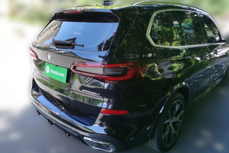 Used BMW X5 2022 Restyled xDrive 40Li M Sport Package Rear Right 45 Deg