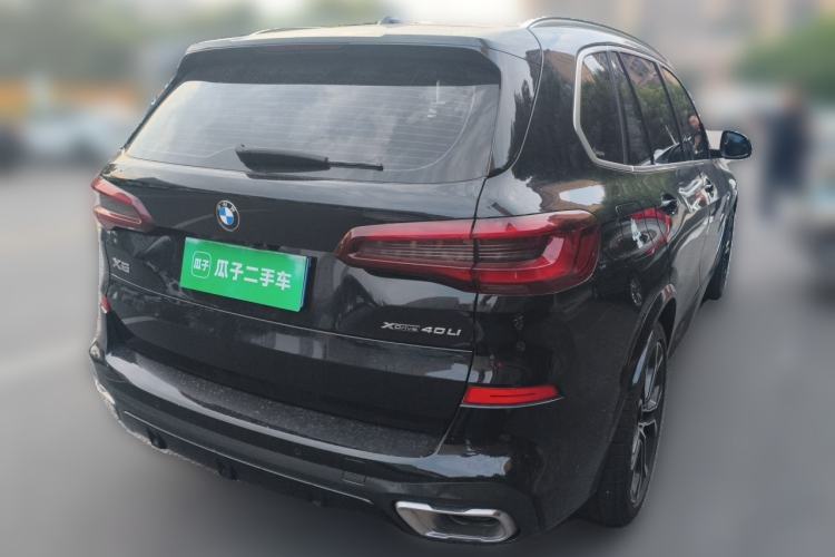 Used BMW X5 2022 xDrive 40Li Luxury Edition M Sport Package Rear Right 45 Deg
