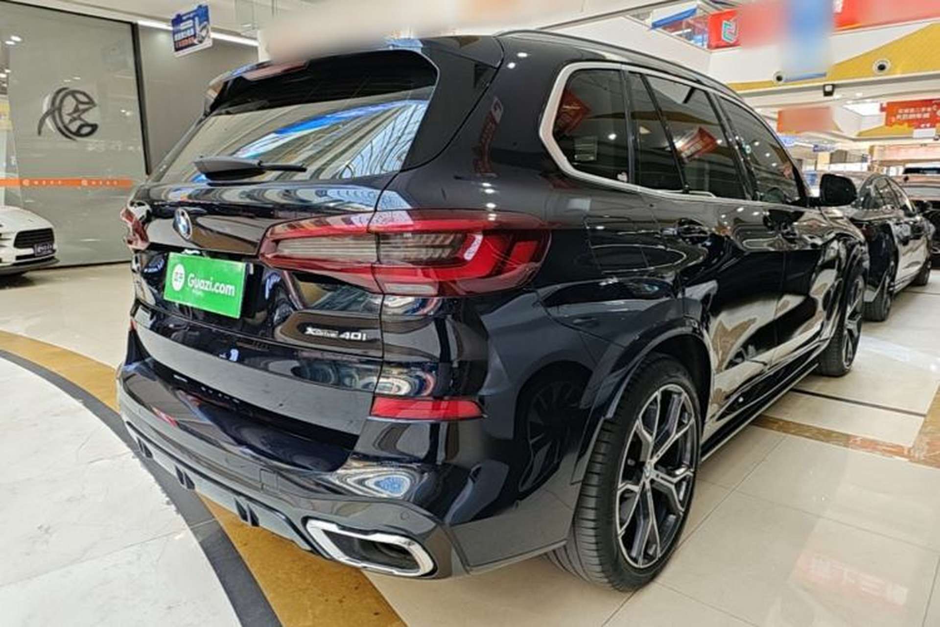 Used BMW X5 2022 xDrive40i Luxury Edition M Sport Package Rear Right 45 Deg