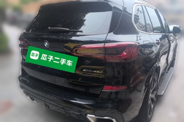 Used BMW X5 2022 Restyled xDrive 40Li M Sport Package Rear Right 45 Deg