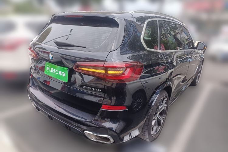 Used BMW X5 2022 xDrive 40Li M Sport Package Rear Right 45 Deg