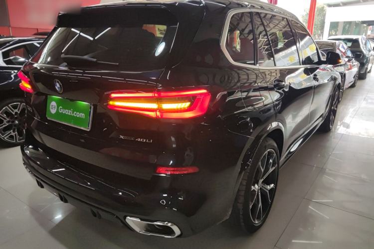 Used BMW X5 2022 Restyled xDrive 40Li M Sport Package Rear Right 45 Deg