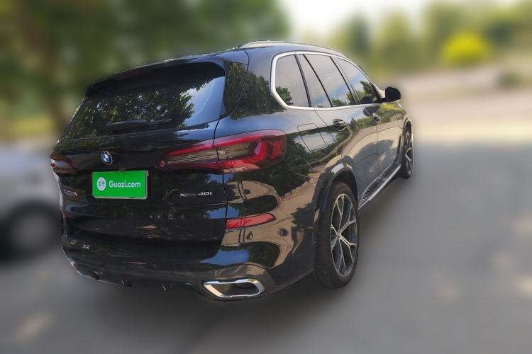Used BMW X5 2022 xDrive40i Luxury Edition M Sport Package Rear Right 45 Deg