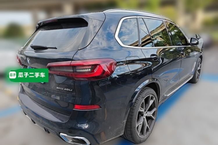 Used BMW X5 2022 Restyled xDrive 40Li M Sport Package Rear Right 45 Deg