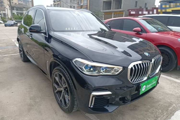 Used BMW X5 2022 Restyled xDrive 40Li M Sport Package Front Right 45 Deg