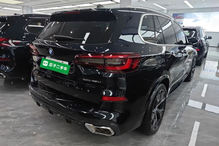Used BMW X5 2022 Restyled xDrive 40Li M Sport Package Rear Right 45 Deg