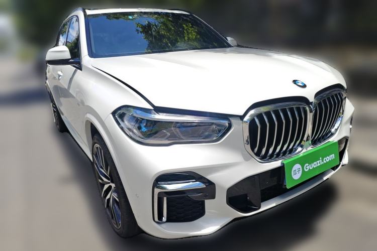 Used BMW X5 2022 xDrive 40Li M Sport Package Front Right 45 Deg