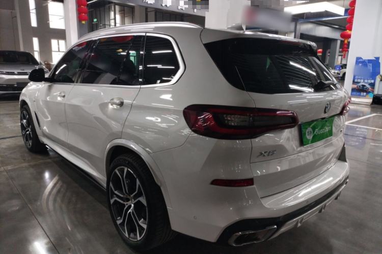 Used BMW X5 2022 xDrive 40Li Luxury Edition M Sport Package Rear Left 45 Deg