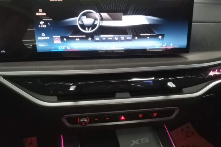 Used BMW X5 2023 xDrive 30Li Luxury M Sport Night Edition Package Audio And AC Panel