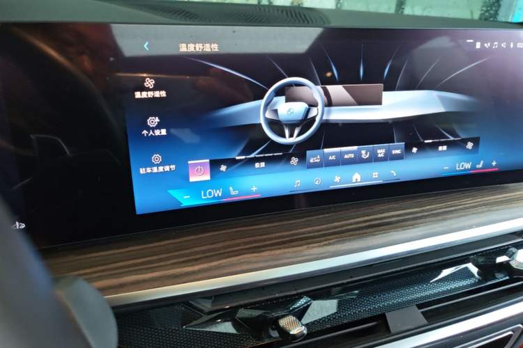 Used BMW X5 2023 xDrive 40Li M Sport Night Edition Package Audio And AC Panel