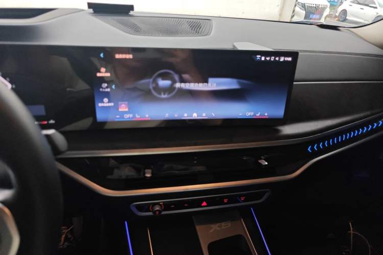 Used BMW X5 2023 xDrive 30Li Luxury M Sport Night Edition Package Audio And AC Panel