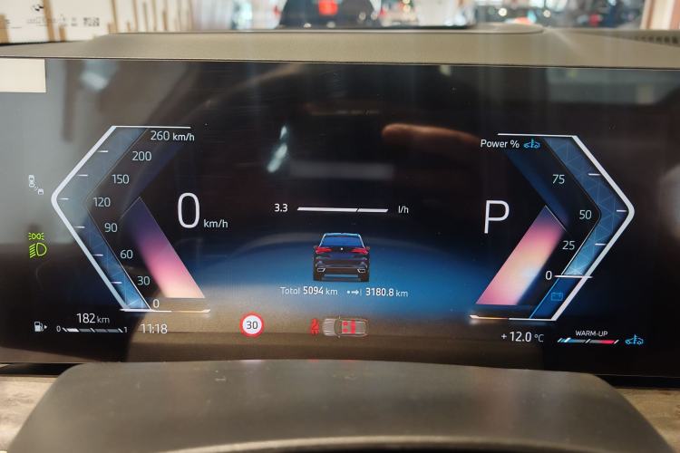 Used BMW X5 2023 xDrive 30Li Luxury M Sport Night Edition Package Instrument Cluster
