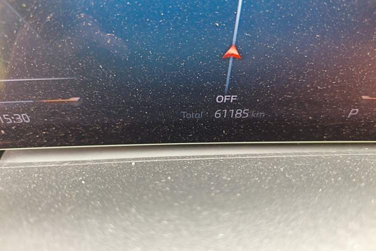Used BMW X5 2023 xDrive 30Li Luxury M Sport Package Odometer Close Up