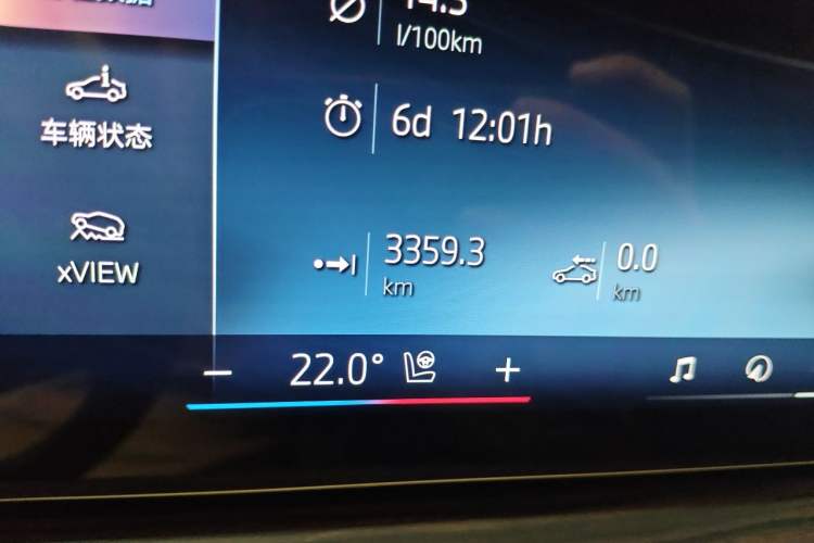 Used BMW X5 2023 xDrive 40Li Luxury Edition M Sport Night Vision Package Odometer Close Up