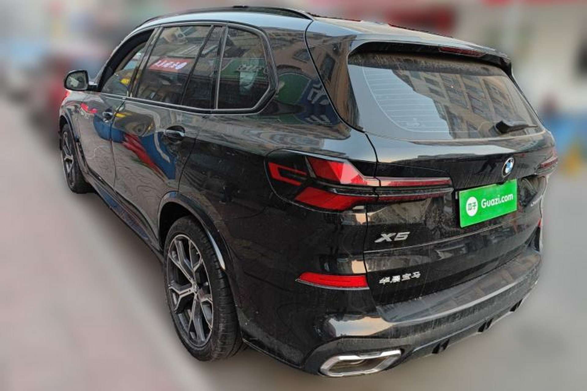 Used BMW X5 2023 xDrive 30Li Luxury M Sport Night Edition Package Rear Left 45 Deg