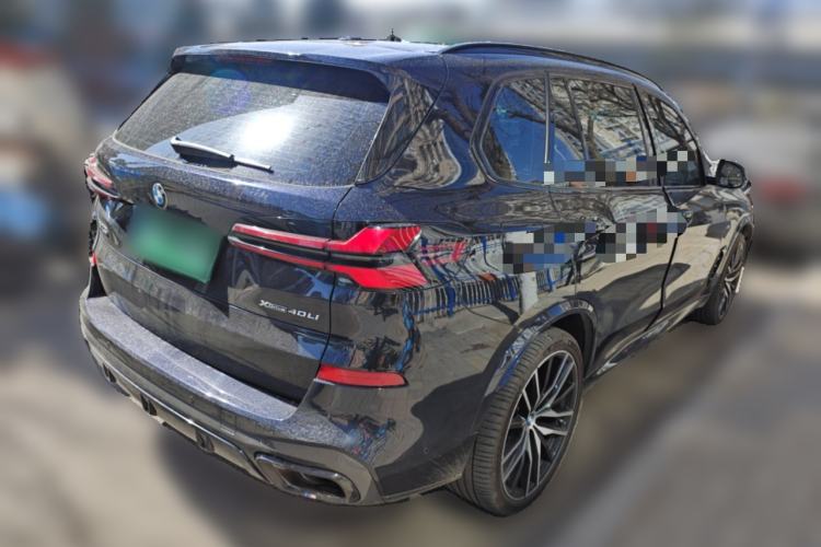 Used BMW X5 2023 xDrive 40Li M Sport Night Edition Package Rear Right 45 Deg