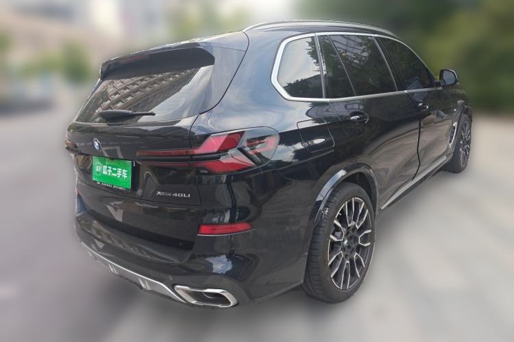 Used BMW X5 2023 xDrive 40Li M Sport Night Edition Package Rear Right 45 Deg