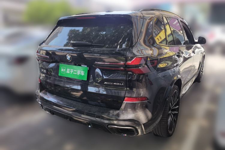 Used BMW X5 2023 xDrive 40Li M Sport Night Edition Package Rear Right 45 Deg