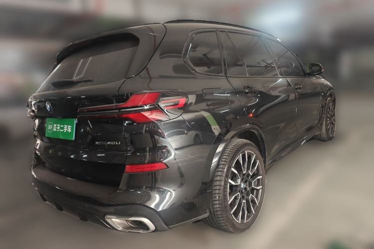 Used BMW X5 2023 xDrive 40Li M Sport Night Edition Package Rear Right 45 Deg