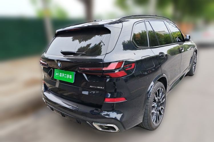 Used BMW X5 2023 xDrive 40Li M Sport Night Edition Package Rear Right 45 Deg