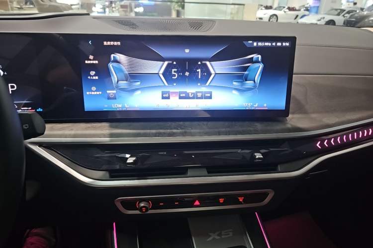 Used BMW X5 2023 xDrive 30Li Luxury M Sport Package Audio And AC Panel