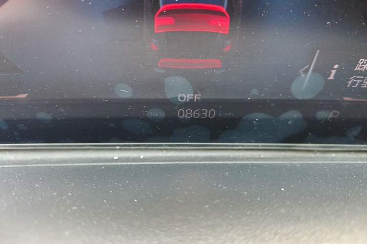 Used BMW X5 2025 Model, xDrive 30Li Prestige M Sport Night Package Odometer Close Up