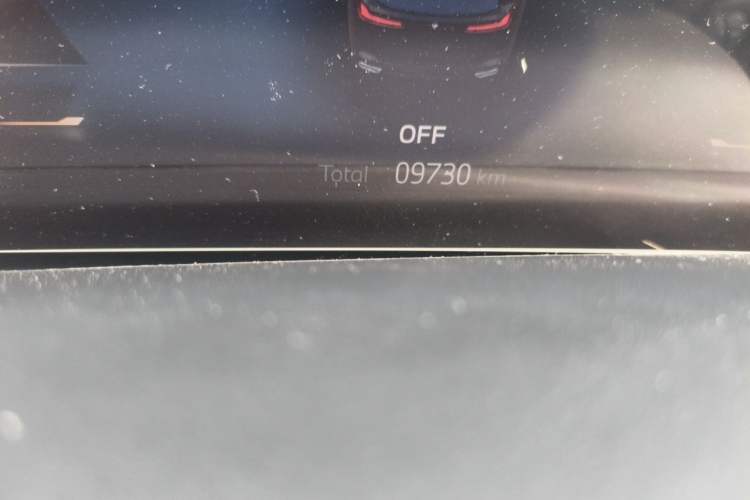 Used BMW X5 2025 Model, xDrive 30Li Prestige M Sport Night Package Odometer Close Up