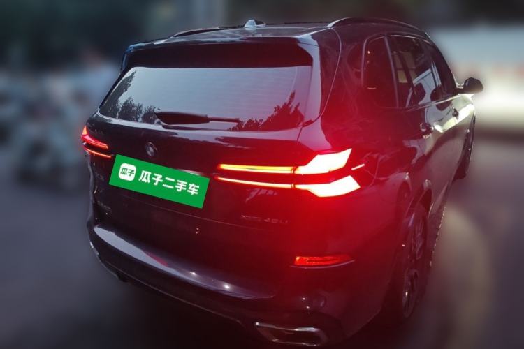 Used BMW X5 2025 Model, xDrive 40Li M Sport Night Package Rear Right 45 Deg