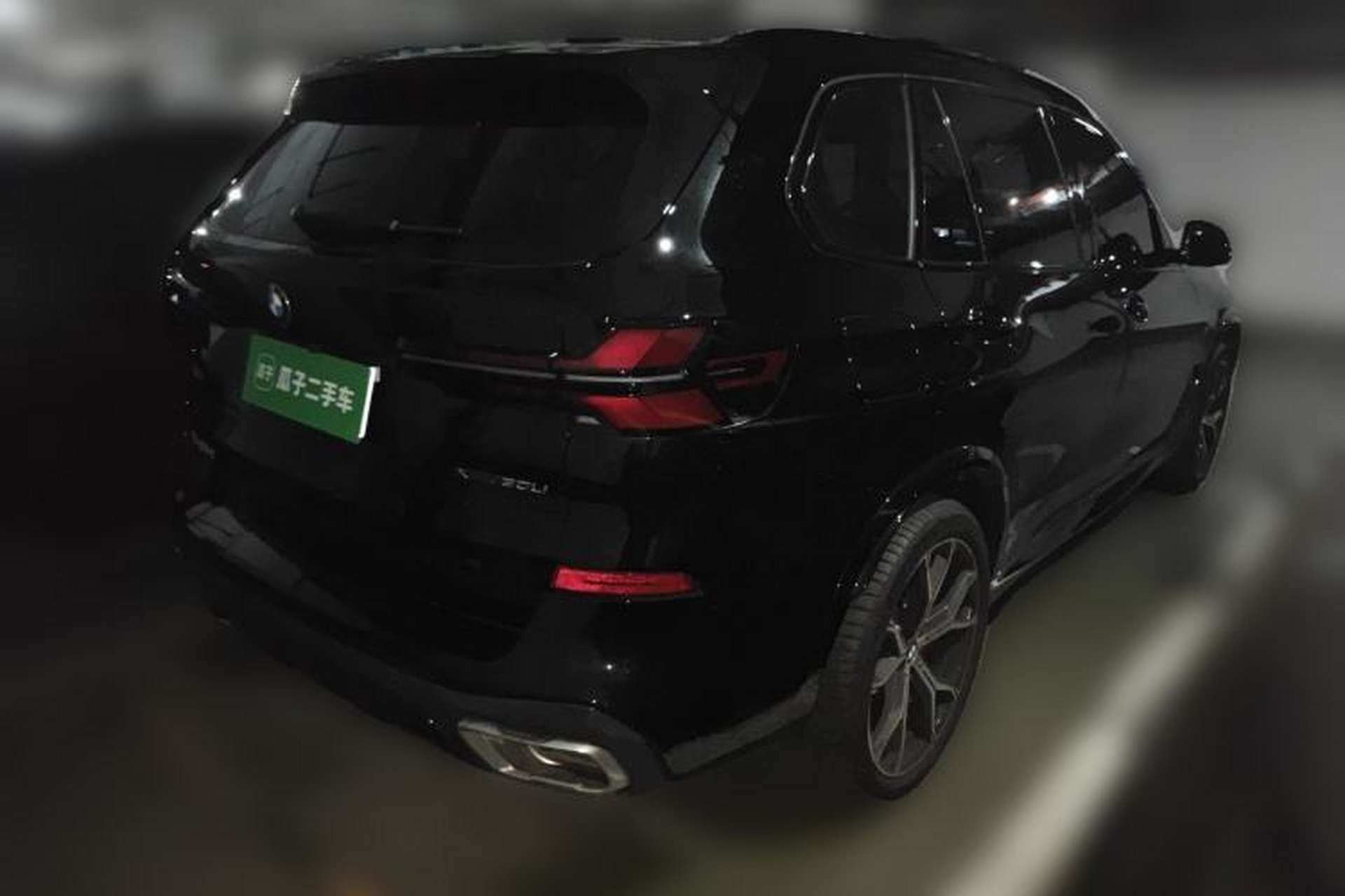 Used BMW X5 2025 Model, xDrive 30Li Prestige M Sport Night Package Rear Right 45 Deg