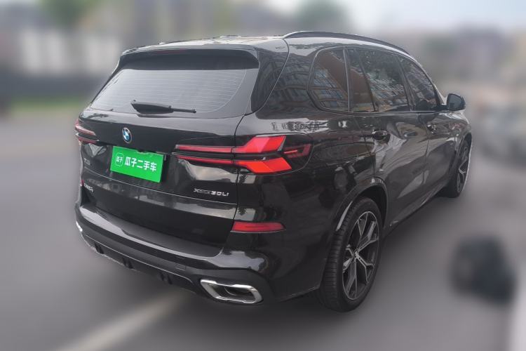 Used BMW X5 2025 Model, xDrive 30Li Prestige M Sport Night Package Rear Right 45 Deg