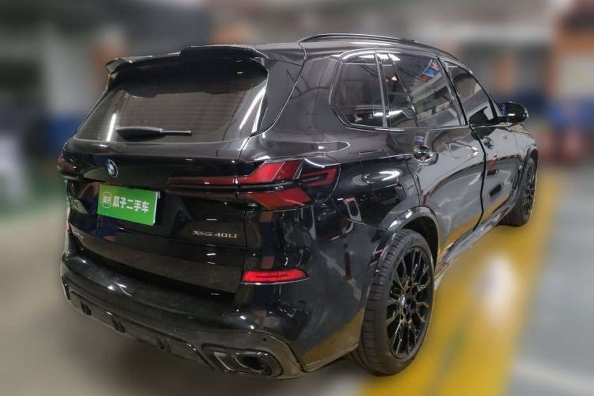 Used BMW X5 2025 Model, xDrive 40Li M Sport Night Package Rear Right 45 Deg