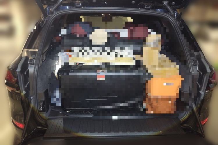 Used BMW X5 2025 Model, xDrive 40Li M Sport Night Package Trunk