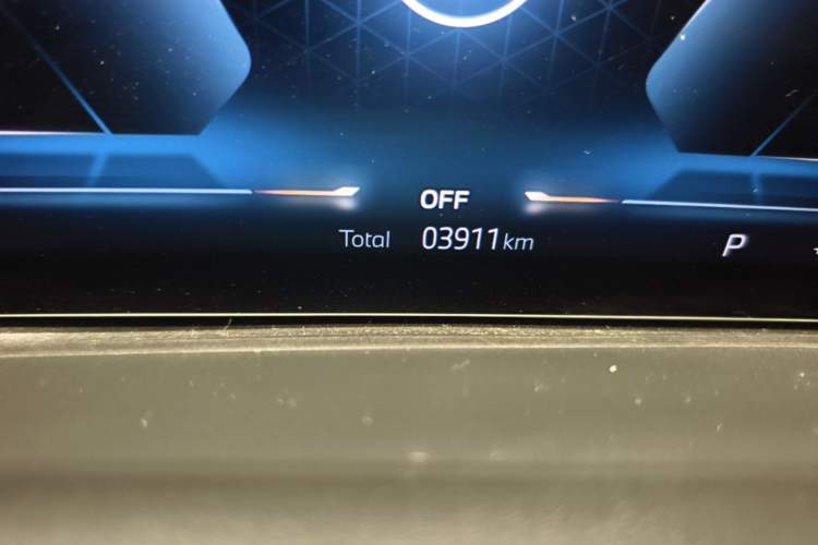 Used BMW X5 2025 Model, xDrive 30Li Prestige M Sport Night Package Odometer Close Up