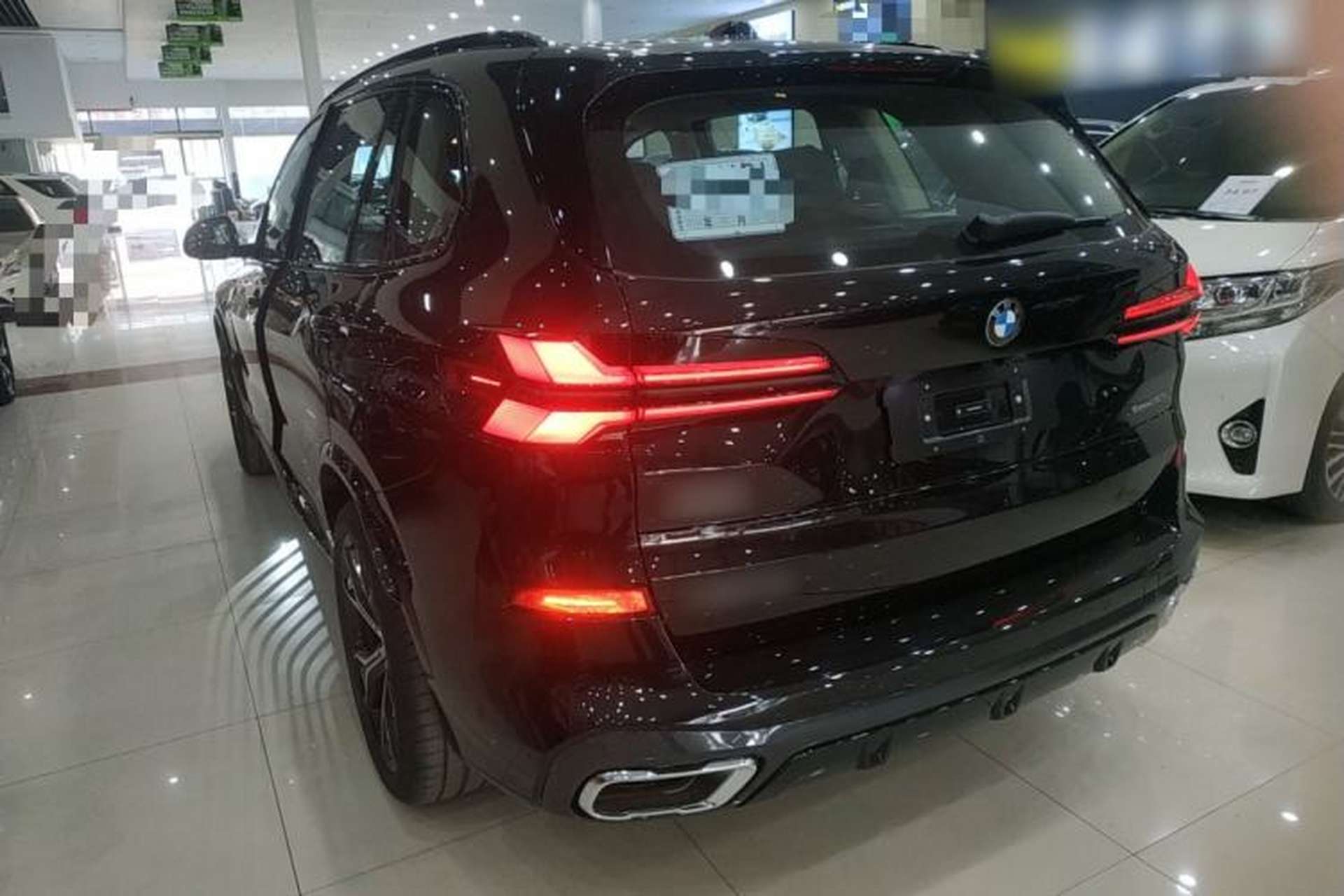Used BMW X5 2026 Model, xDrive 30Li Prestige M Sport Night Package Rear Left 45 Deg