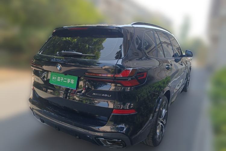Used BMW X5 2026 Model, Facelifted xDrive 40Li M Sport Night Package Rear Right 45 Deg