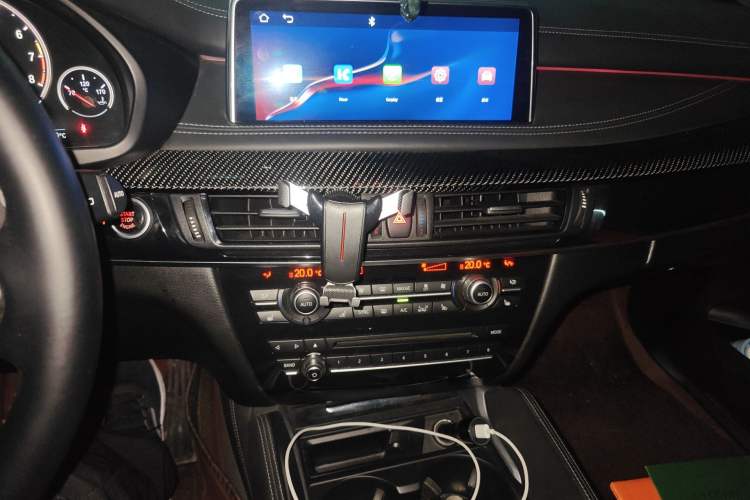 Used BMW X5 M 2015 X5 M Audio And AC Panel