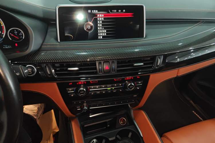 Used BMW X5 M 2015 X5 M Audio And AC Panel
