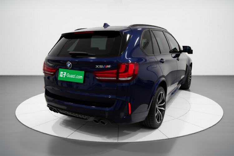 Used BMW X5 M 2015 X5 M Rear Right 45 Deg