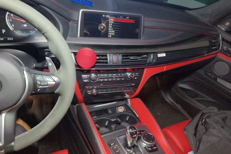 Used BMW X5 M 2015 X5 M Audio And AC Panel