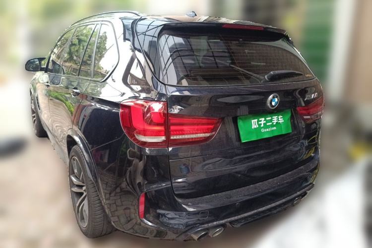 Used BMW X5 M 2015 X5 M Rear Left 45 Deg