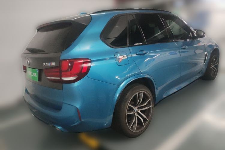 Used BMW X5 M 2015 X5 M Rear Right 45 Deg