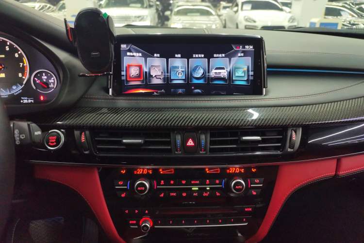Used BMW X5 M 2015 X5 M Audio And AC Panel
